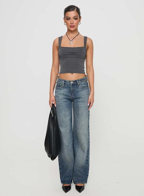 Francois Backless Top Slate Product Image