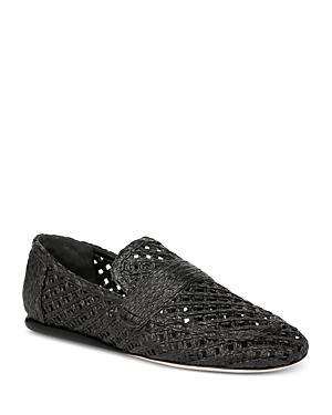 Vince Womens Davis Raffia Loafer Flats Product Image