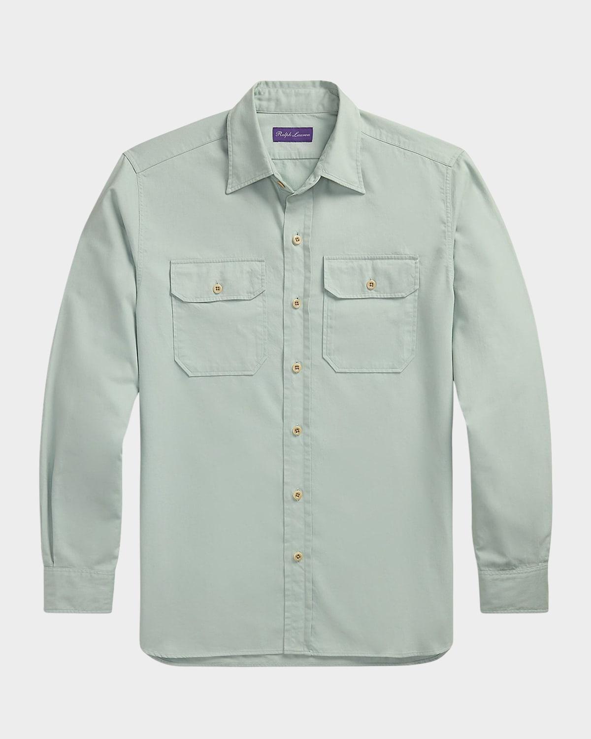 Mens Chino Twill Shirt Product Image
