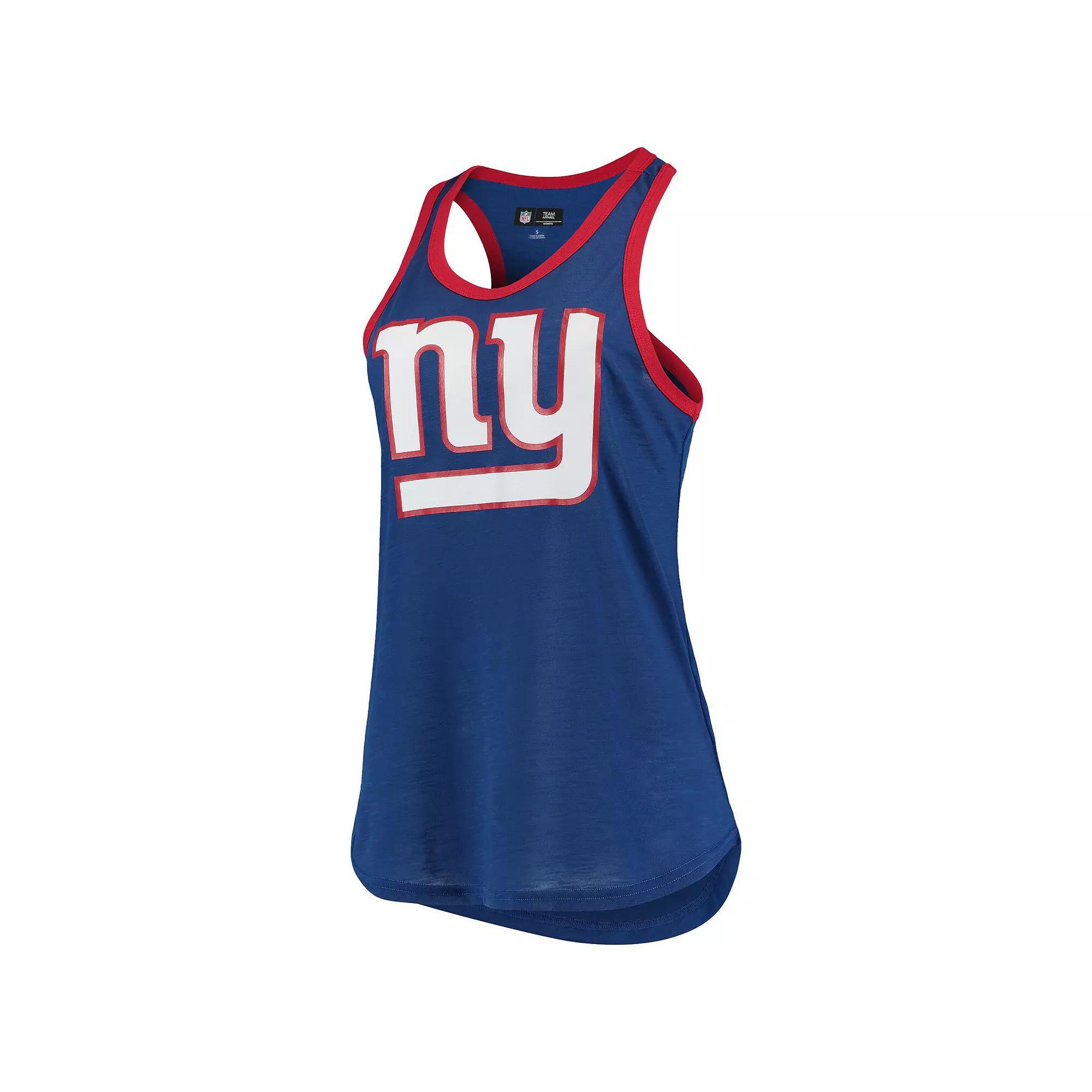 Womens G-III 4Her by Carl Banks Royal New York Giants Tater Tank Top Product Image