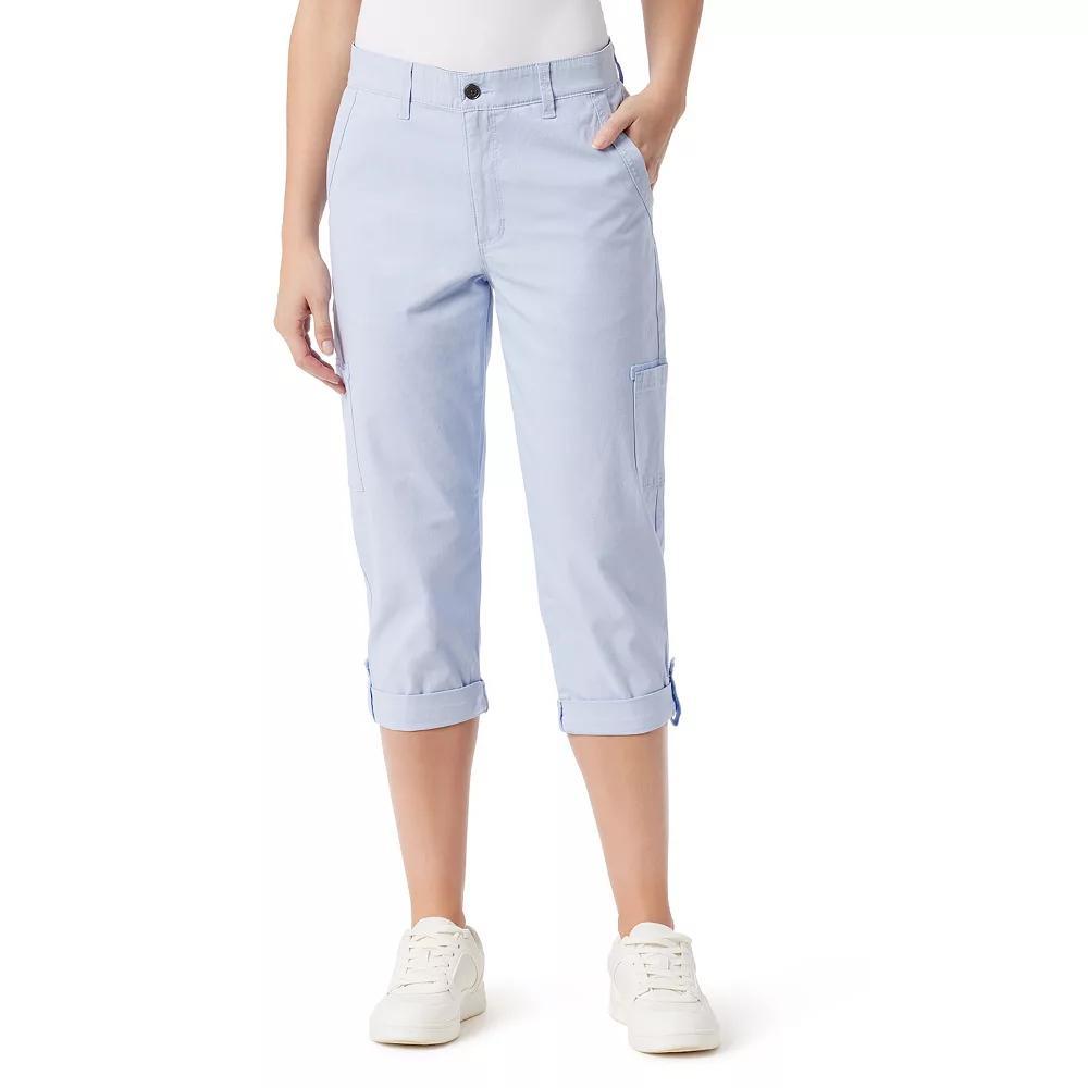 Womens Gloria Vanderbilt Cargo Capris Product Image