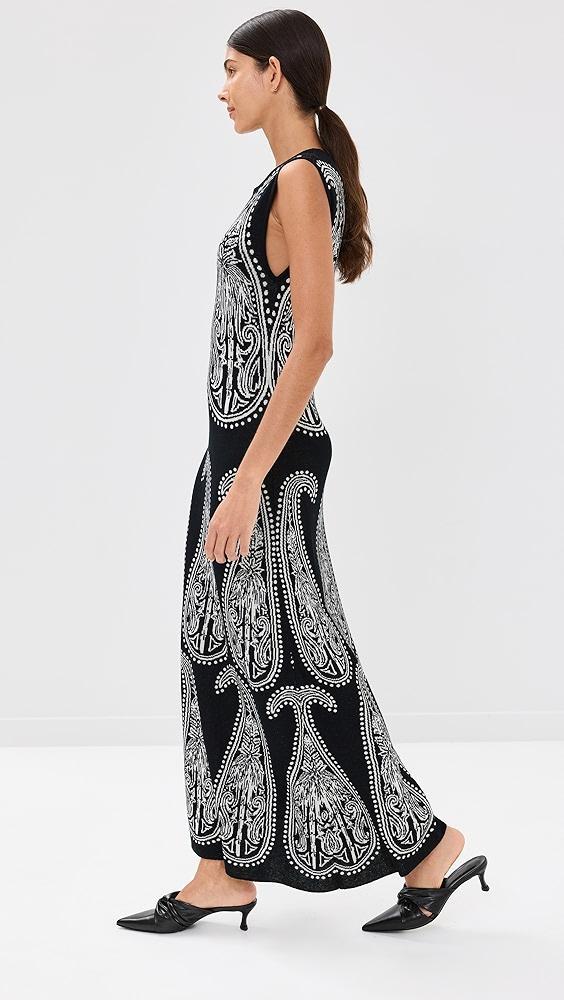 Johanna Ortiz Air Of Mystery Midi Dress | Shopbop Product Image