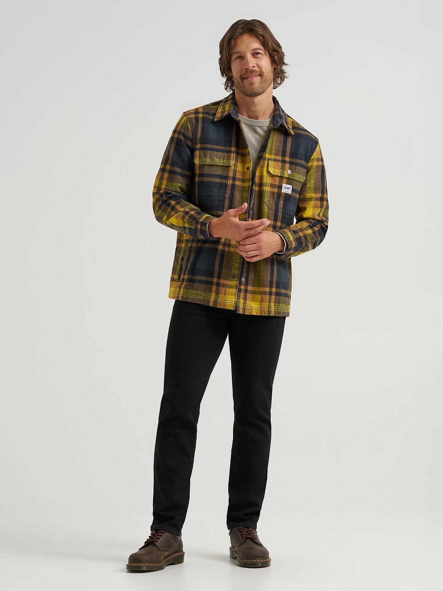 Men's Relaxed Fit Workwear Overshirt | Men's Tops & Tees | Lee® Product Image