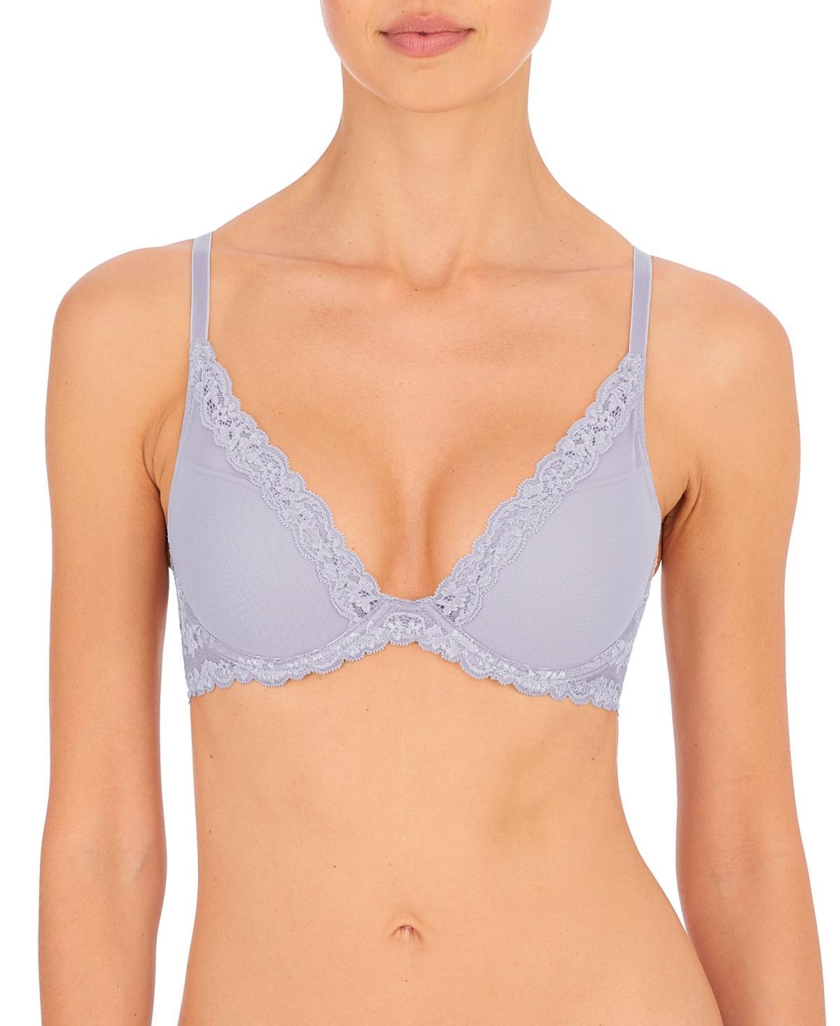 Natori Womens Feathers Luxe Plunge T-Shirt Bra Product Image