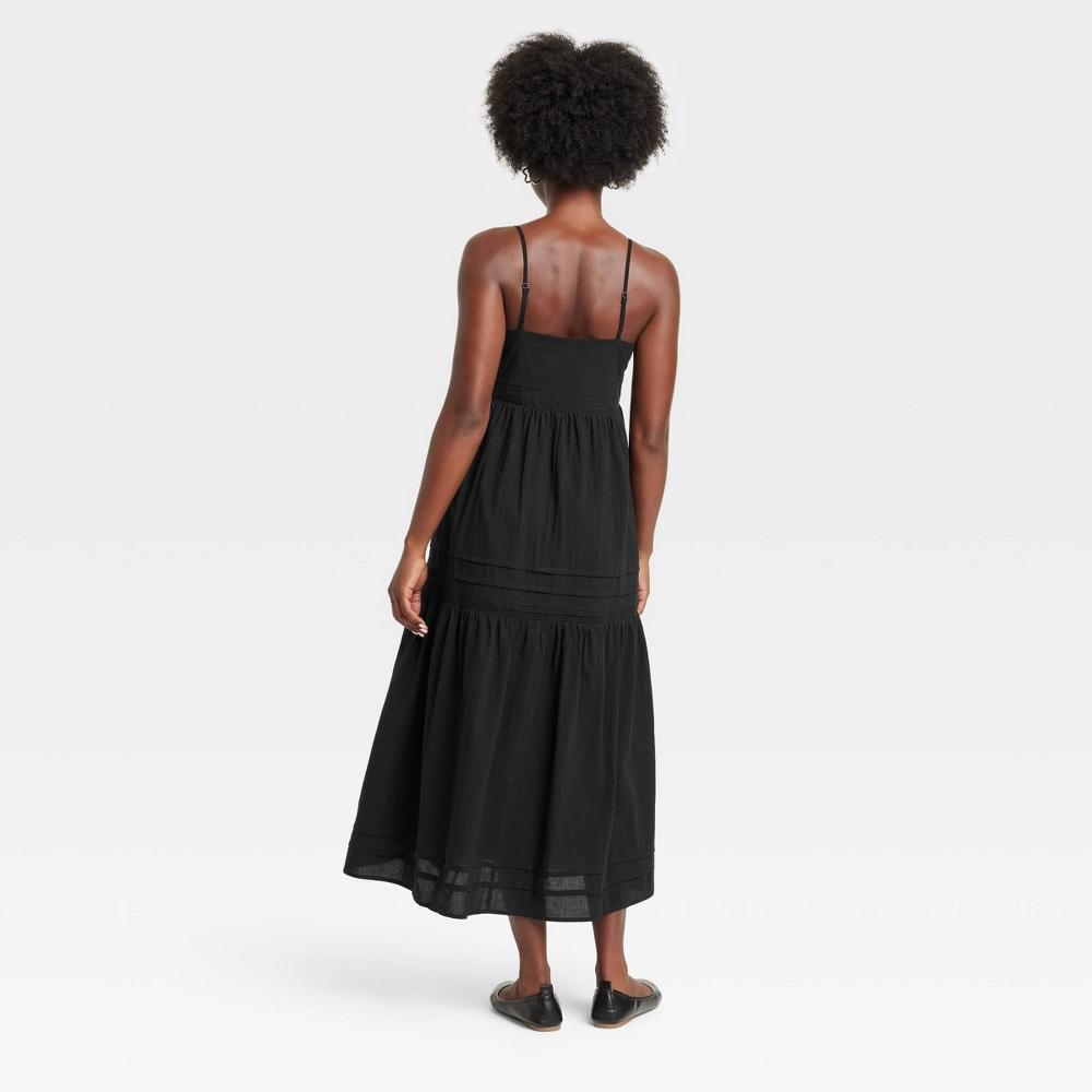 Women's Tiered Maxi A-Line Dress - Universal Thread™ Product Image