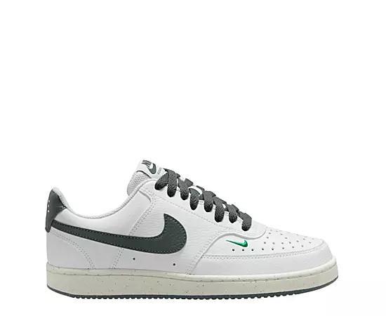 Nike Court Vision Next Nature Women's Low-Top Shoes, Size: 9.5, White Vintage Green Product Image