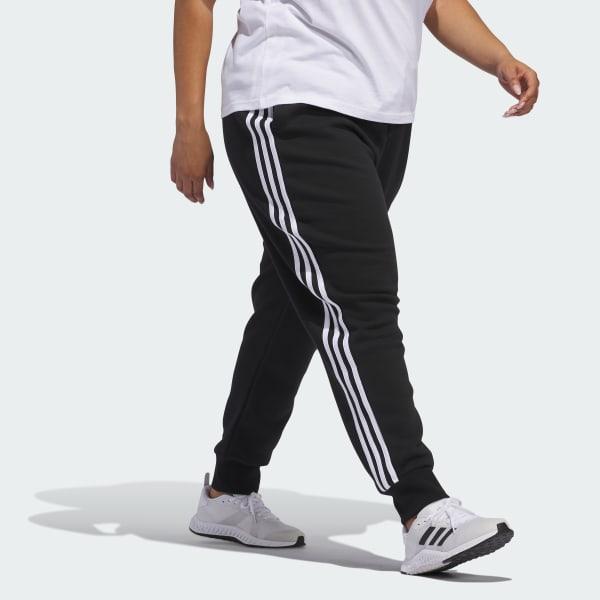 adidas Essentials 3 Stripes Fleece Jogger (Plus Size) Product Image