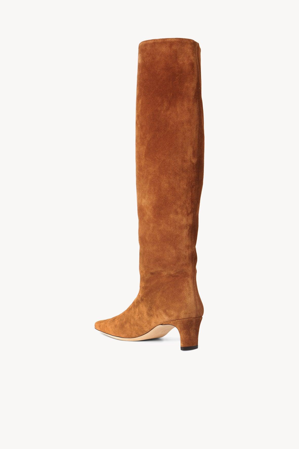 WALLY BOOT | TAN SUEDE Product Image