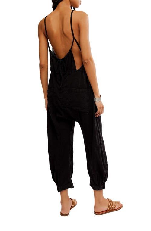 Dream Free Harem Jumpsuit In Black Product Image