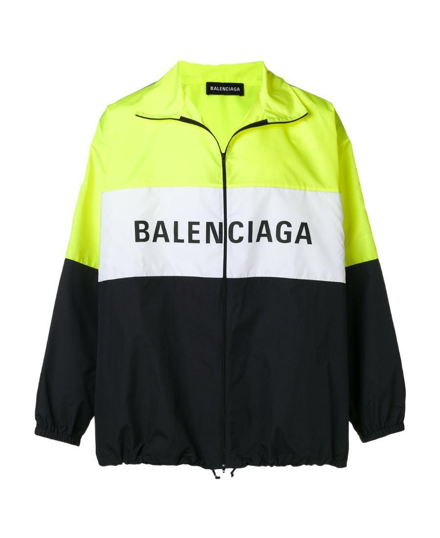 BALENCIAGA Logo Casual Jacket In Black Product Image