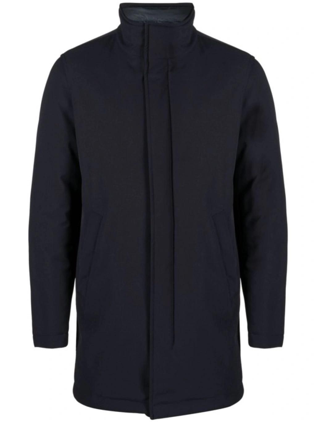 HERNO Concealed Parka In Blue Product Image