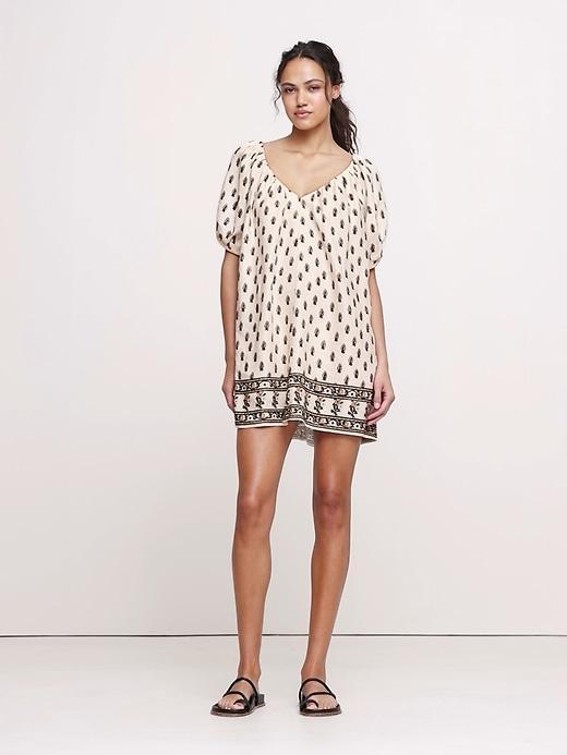 Viscose-Linen Mini Dress Product Image