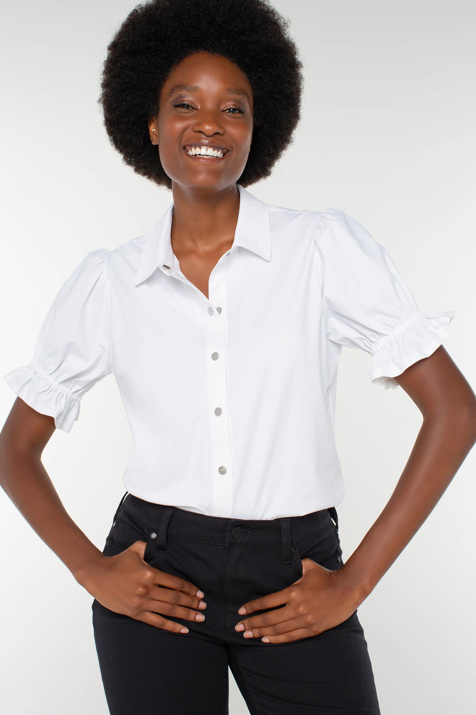 Snap Front Knit Shirt Product Image