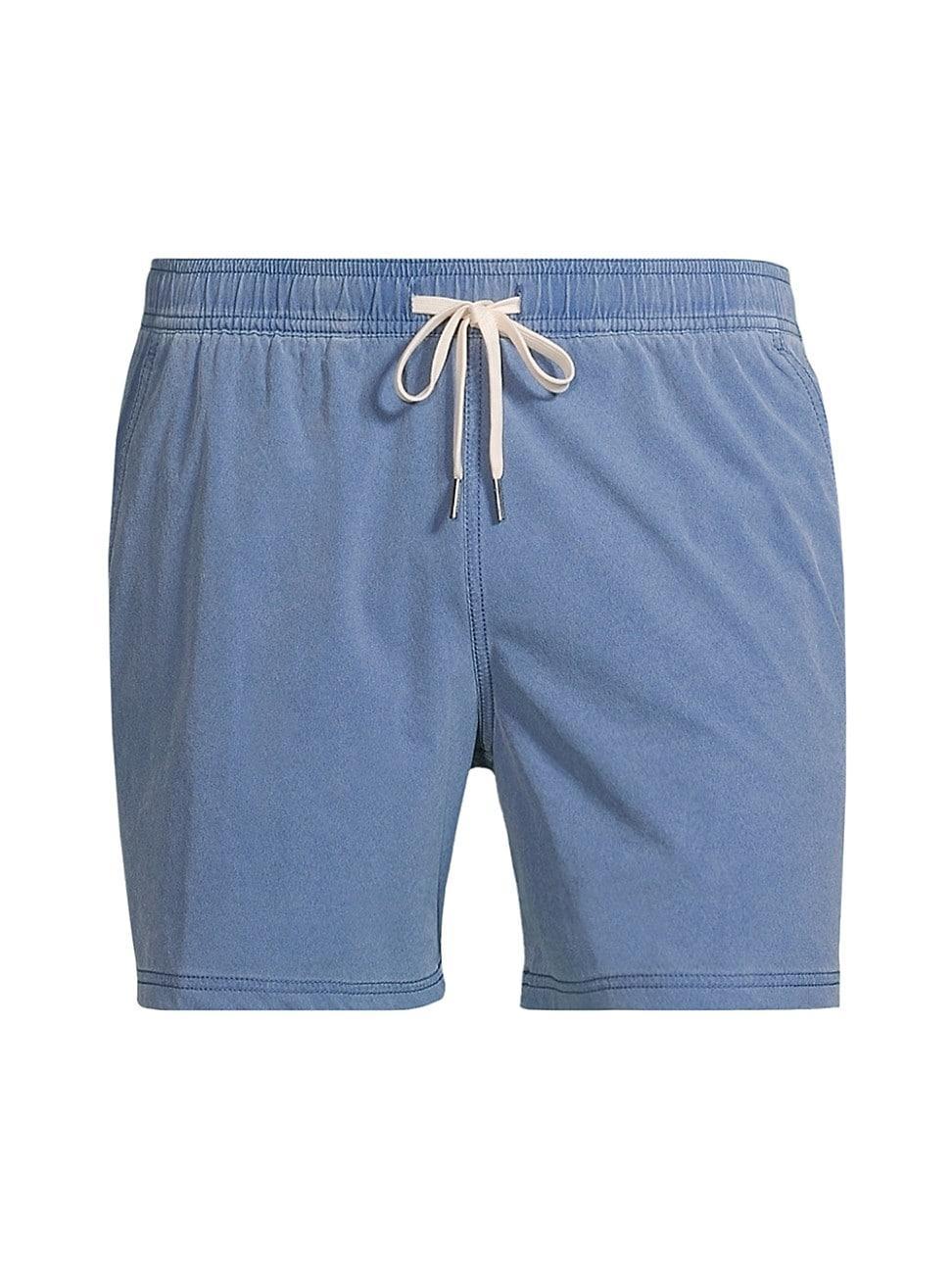 Fair Harbor The Bungalow Swim Shorts 5 Navy M Product Image