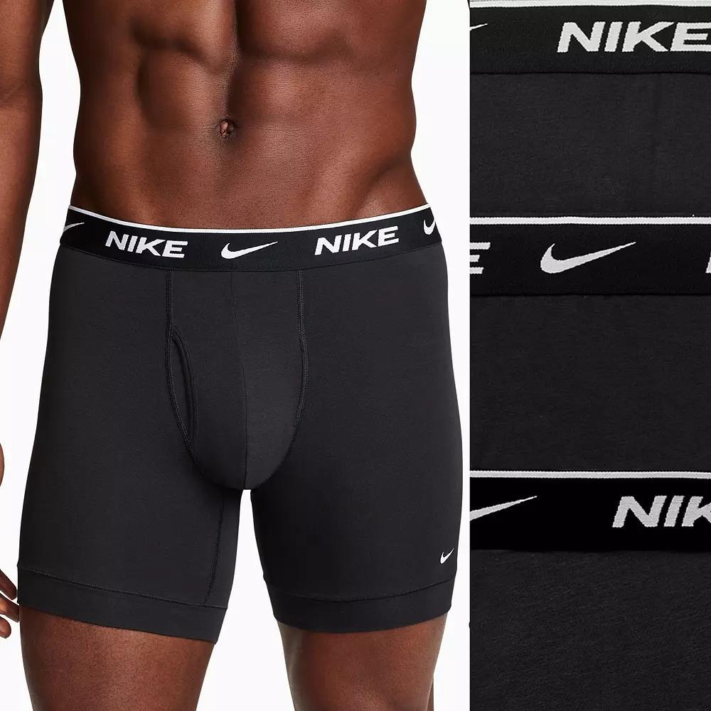 Nike Mens Stretch Cotton Boxer Briefs (3-Pack Product Image
