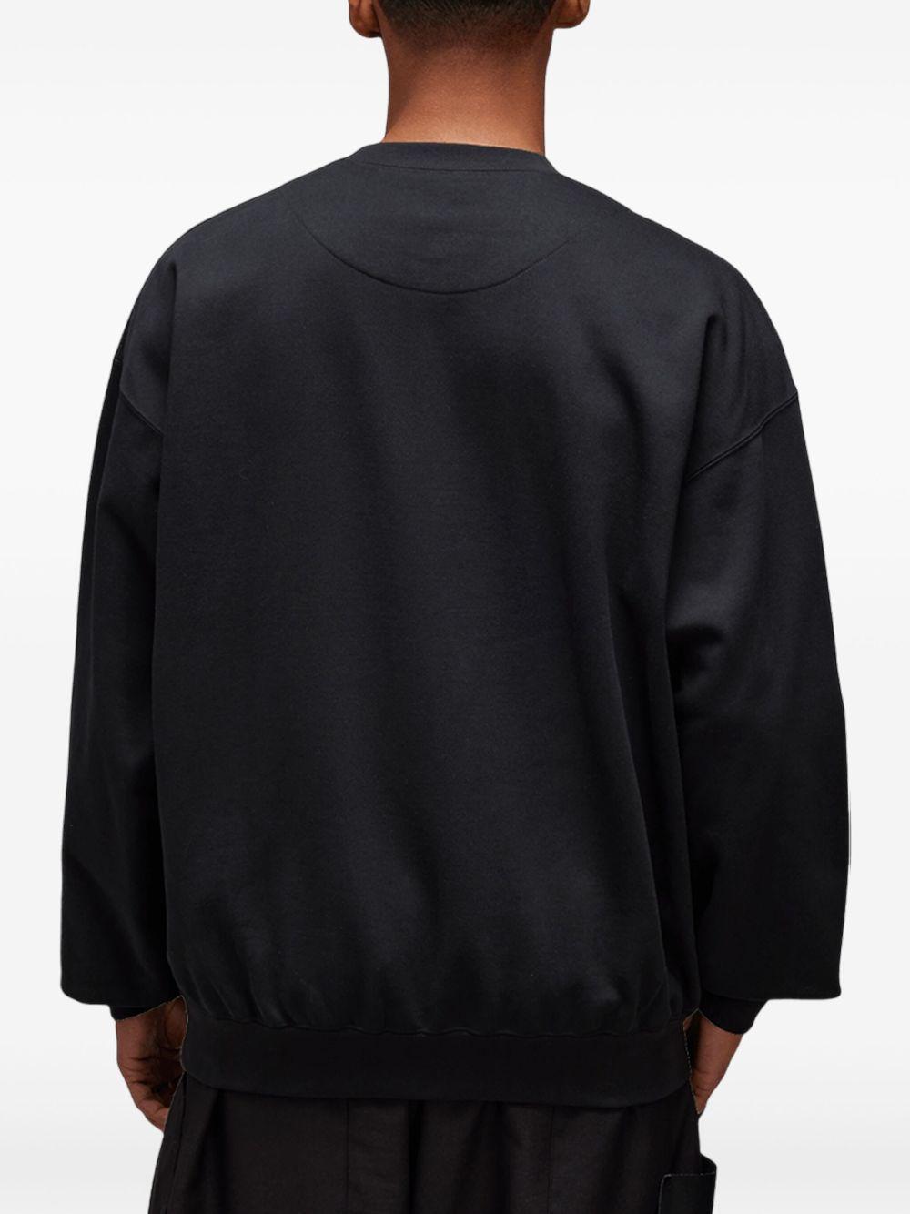 graphic-print "Black" sweatshirt Product Image