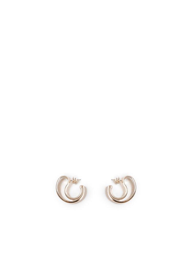 BOTTEGA VENETA Semicircles Drop Earrings In Yellow Product Image