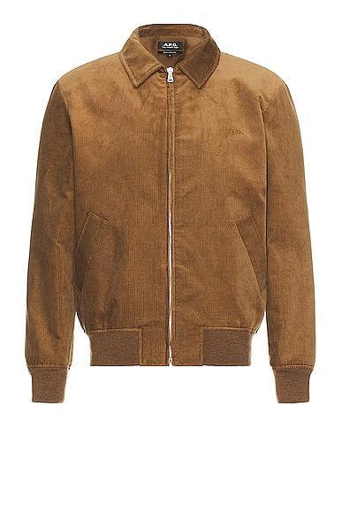 A.P.C. Blouson Gilles Brown. (also in S). Product Image