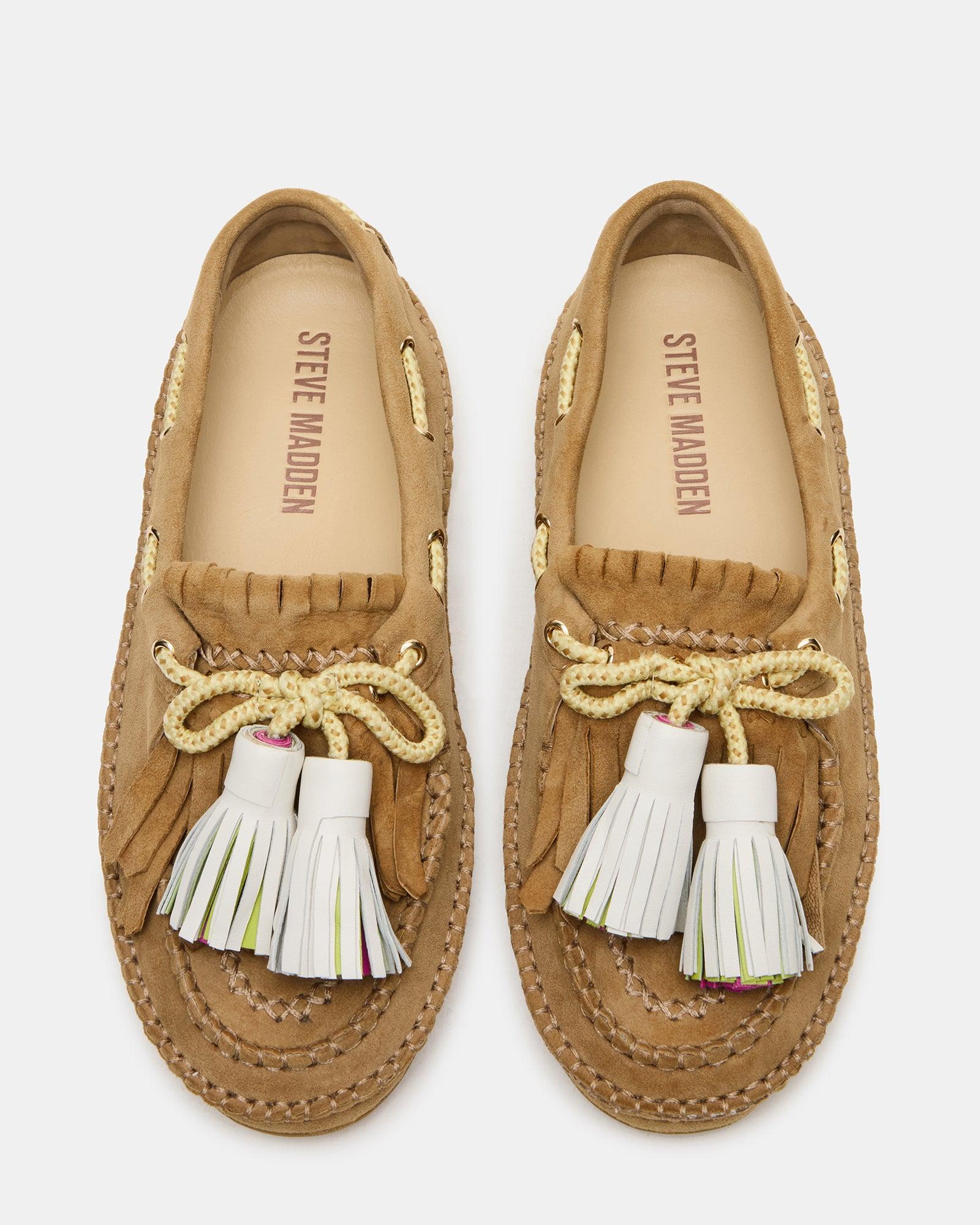 ABNER CHESTNUT SUEDE Female Product Image