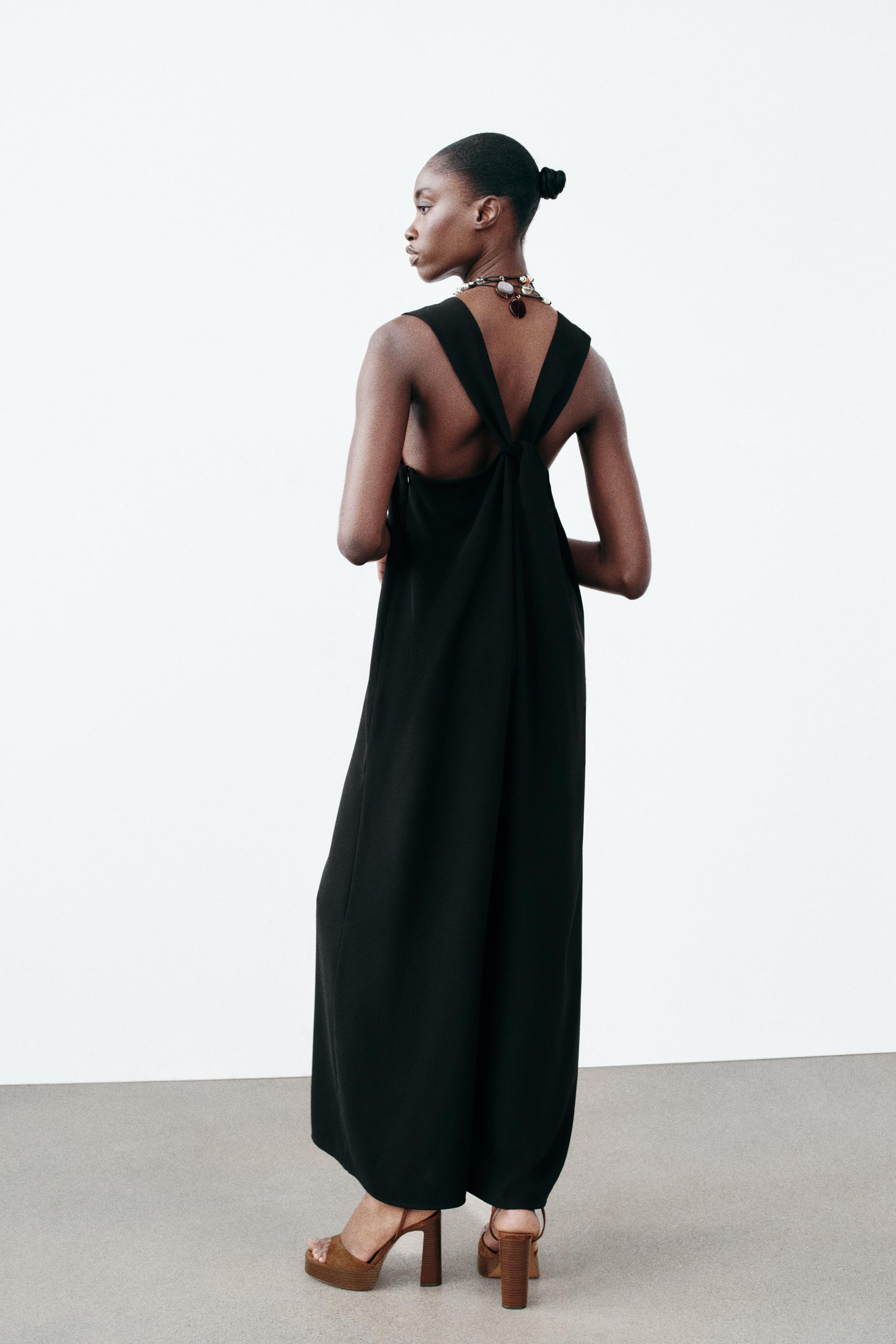 WIDE CREPE JUMPSUIT Product Image