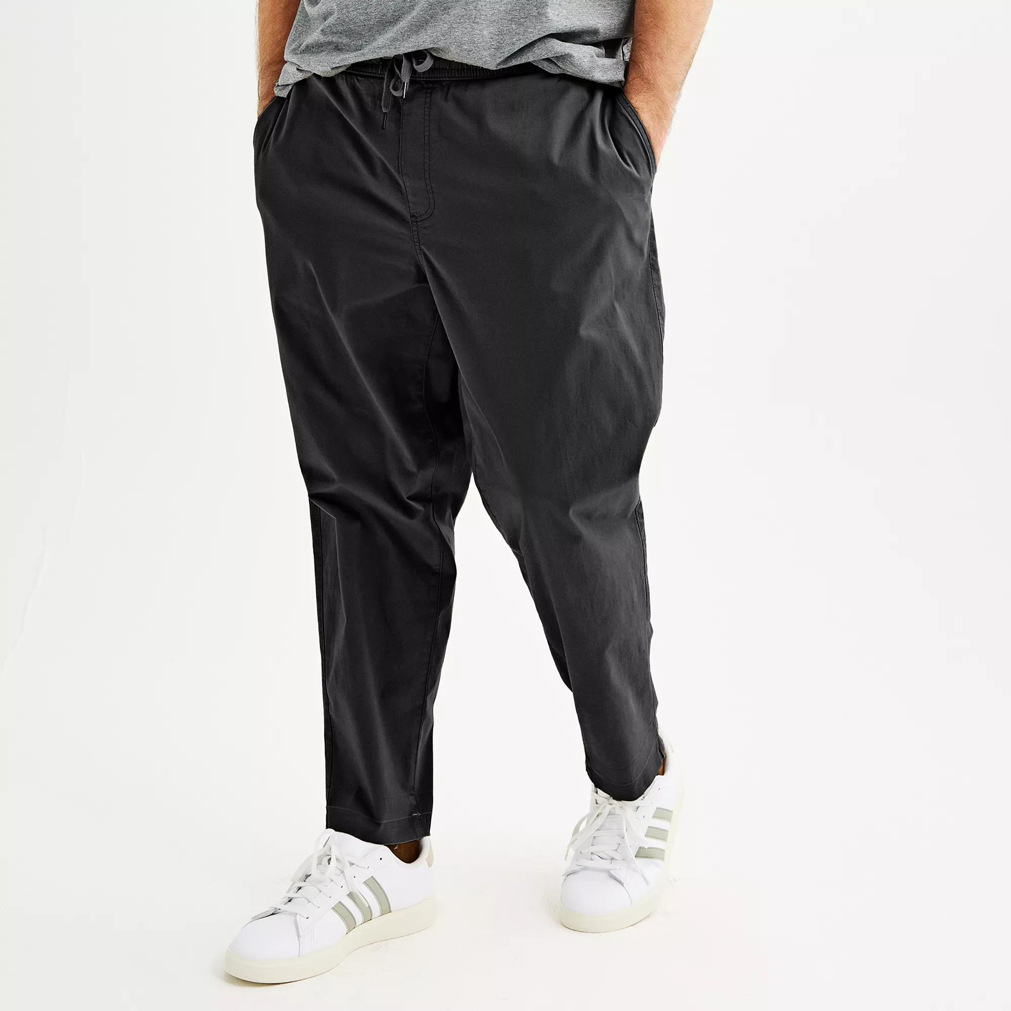 Big & Tall Sonoma Goods For Life® Pull-On Pants, Men's, Size: XXL Tall, Green Product Image