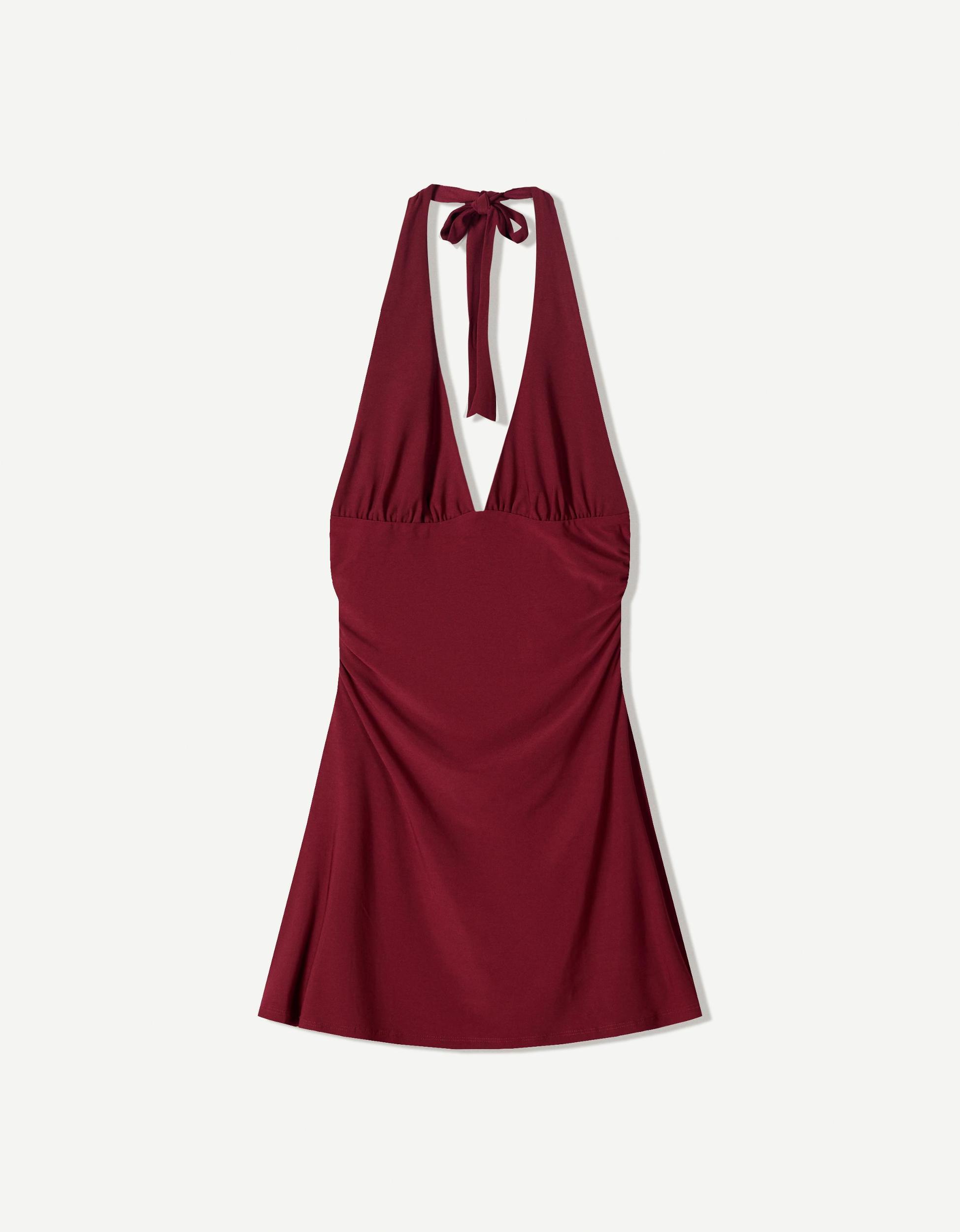 Halter mini dress Product Image