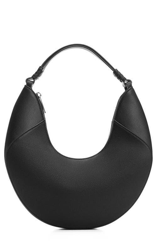 Leather-effect shoulder bag - Women | MANGO USA Product Image