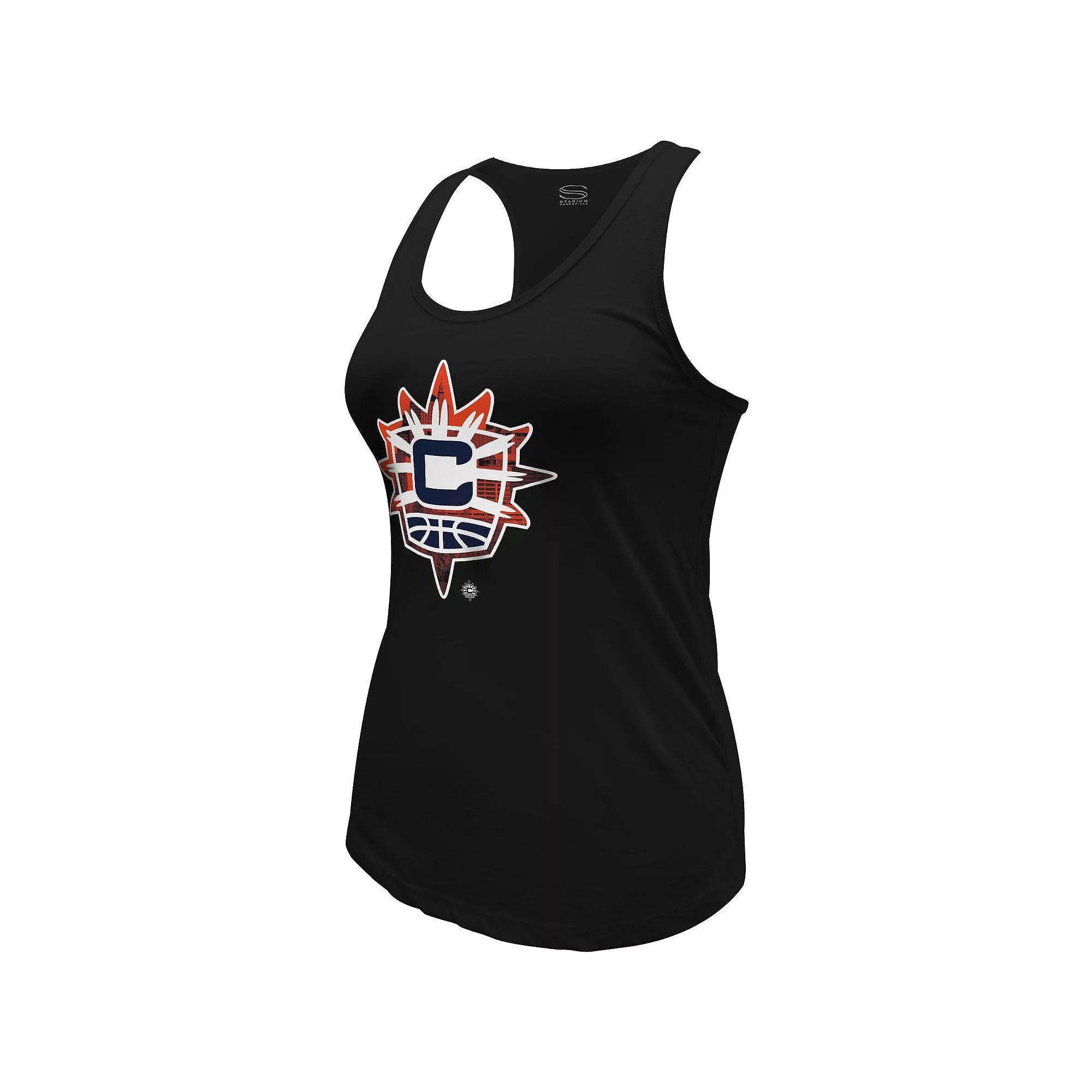 Women's Stadium Essentials Black Connecticut Sun City View Tank Top,  Product Image