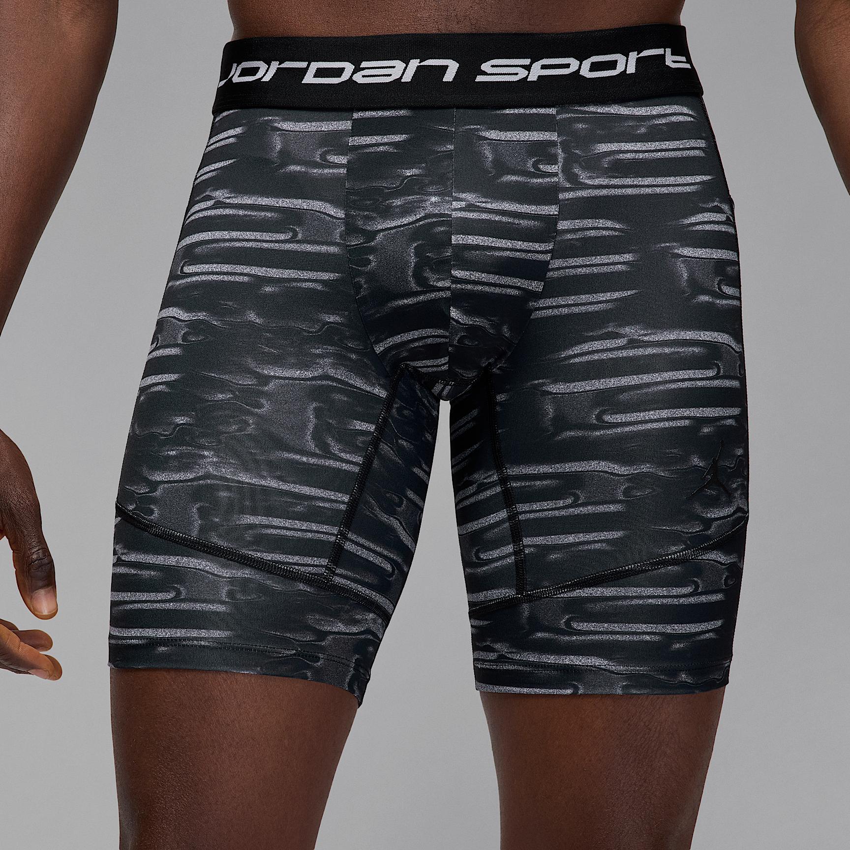 Mens Jordan Sport Dri-FIT Printed Base Layer Shorts | HQ8669-010 Product Image