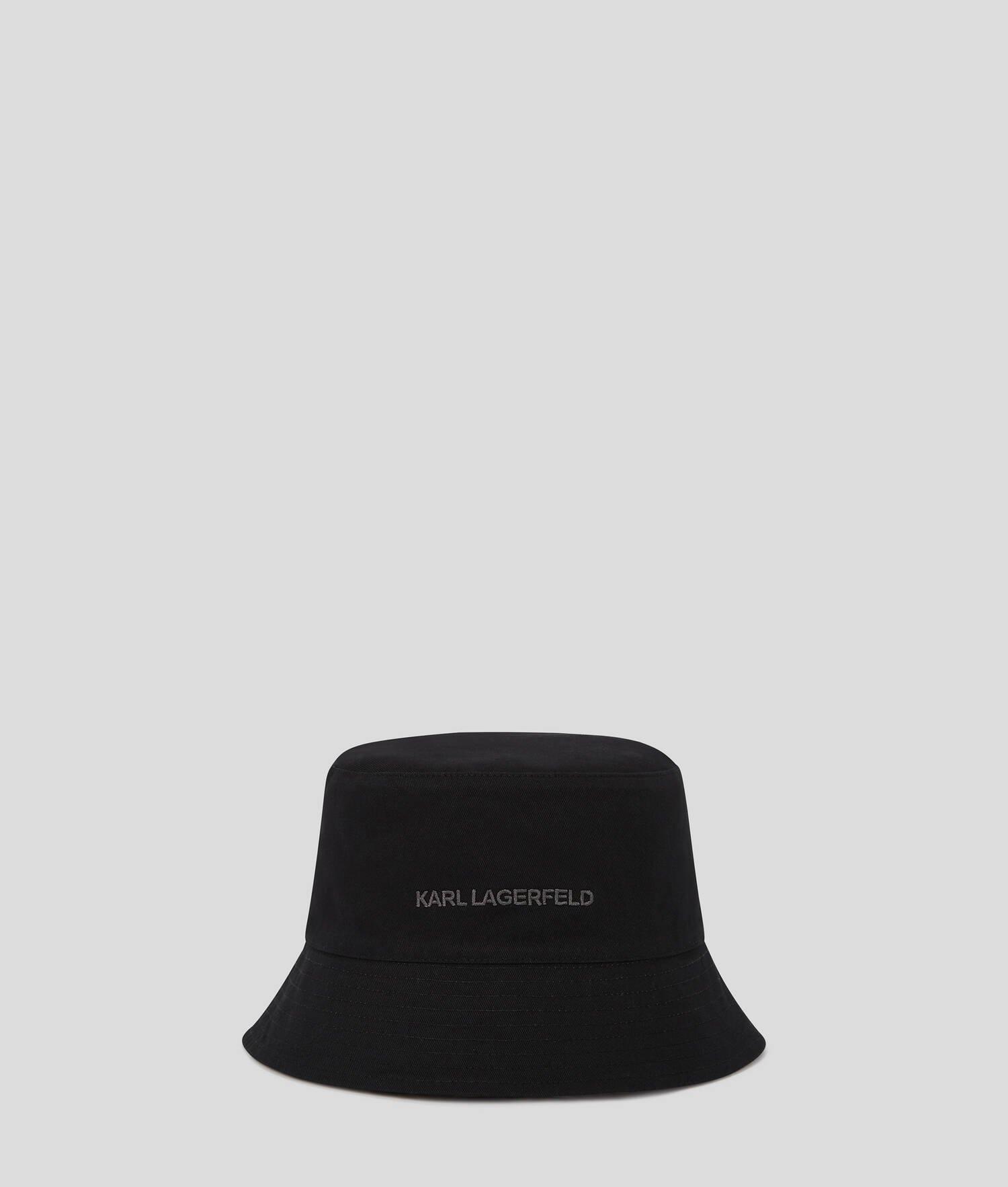 KL MONOGRAM REVERSIBLE BUCKET HAT Product Image