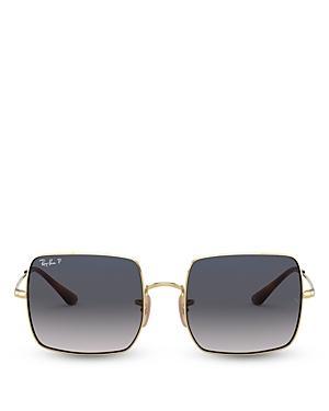 Ray-Ban Gradient Polarized Square Sunglasses, 54mm Product Image
