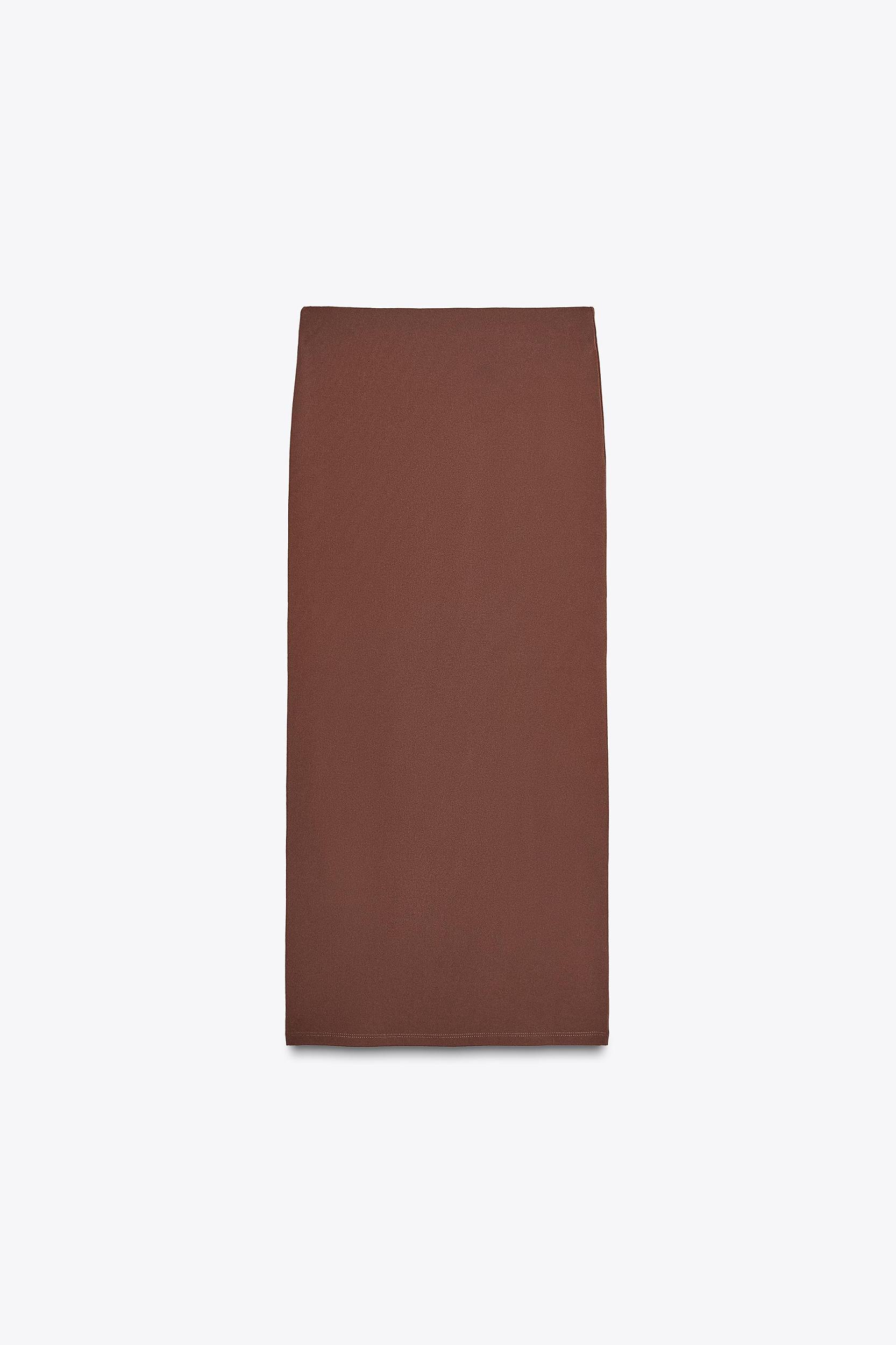 STRETCH MIDI SKIRT Product Image