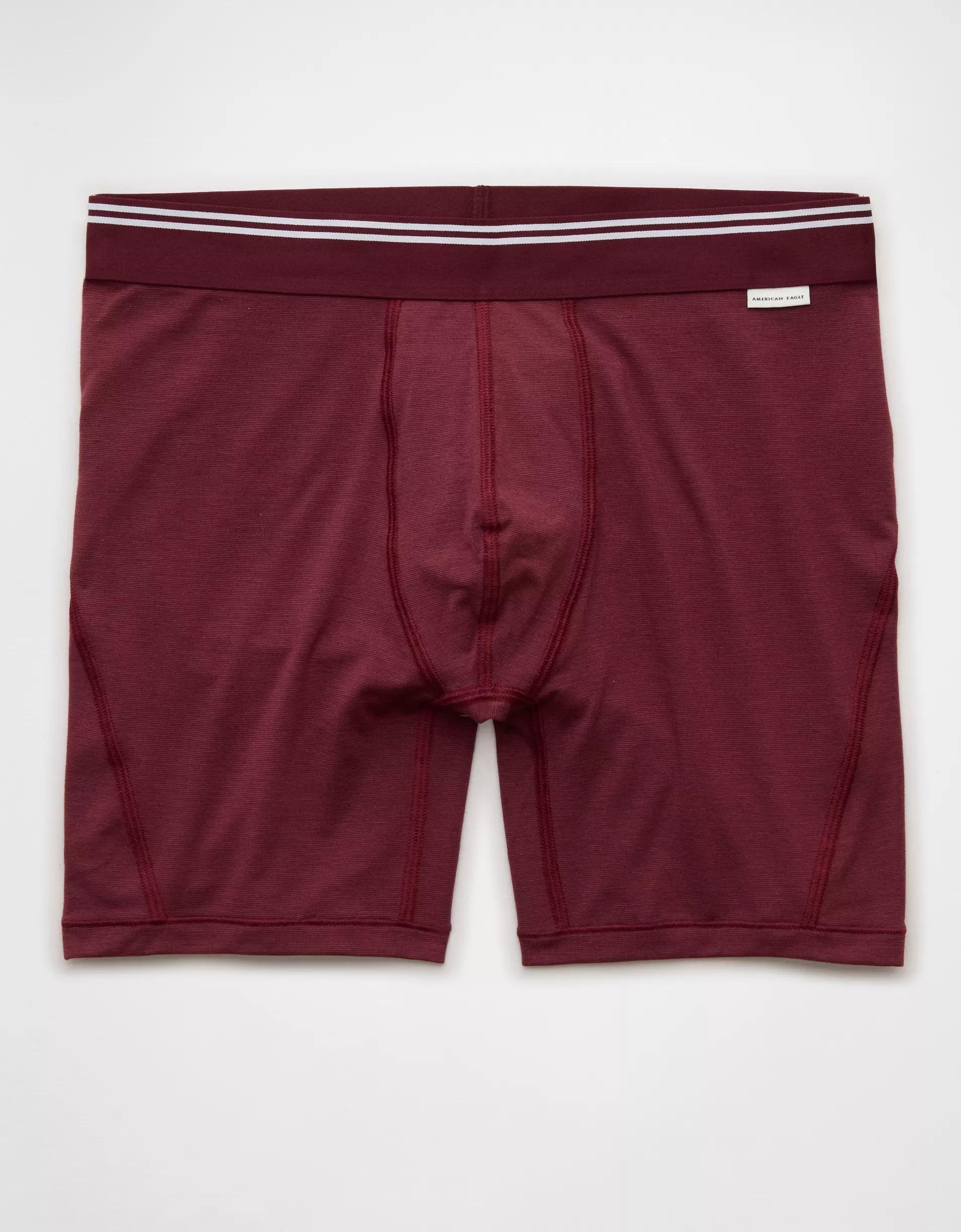 AEO Men's Striped 6" Ultra Soft Boxer Brief Product Image