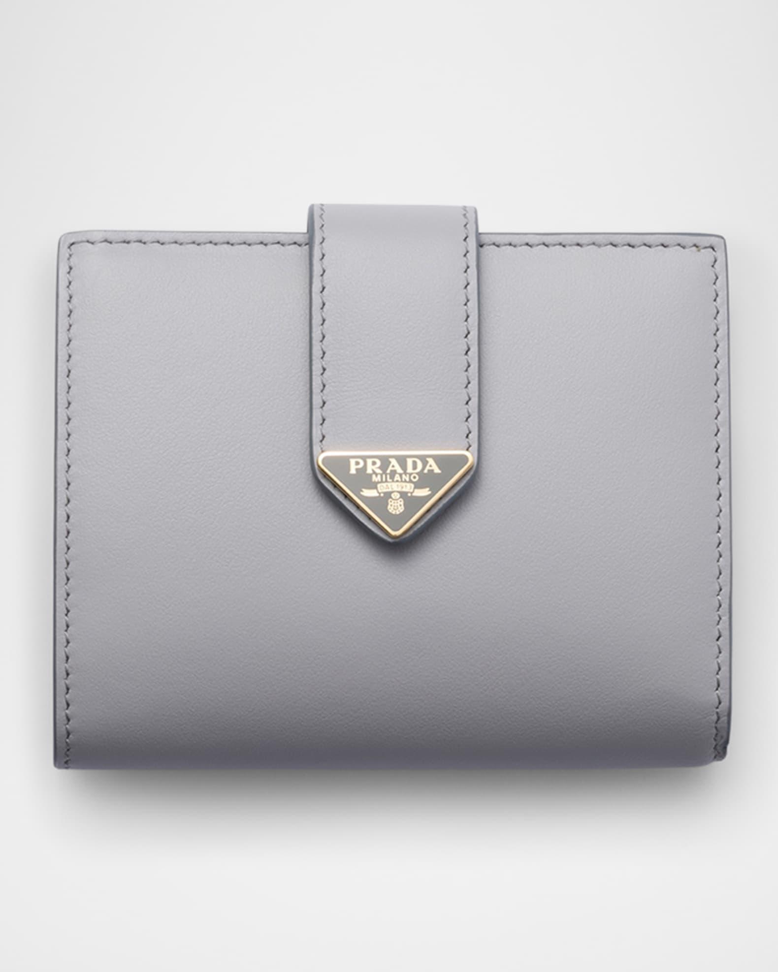 Calf Leather Compact Wallet Product Image