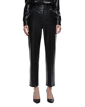 Ming Vegan Leather Ankle Pants Product Image