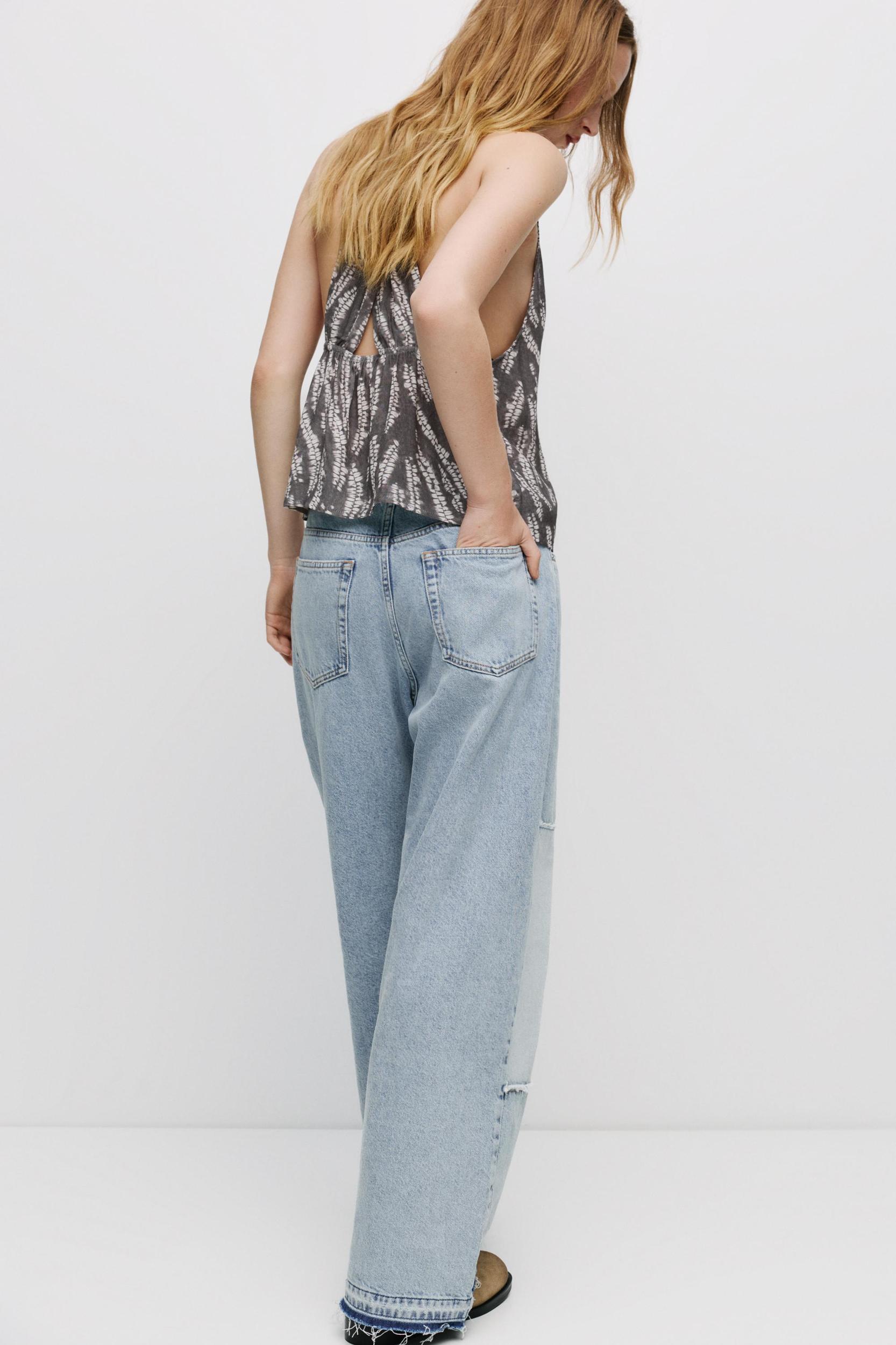 Patchwork jeans Product Image