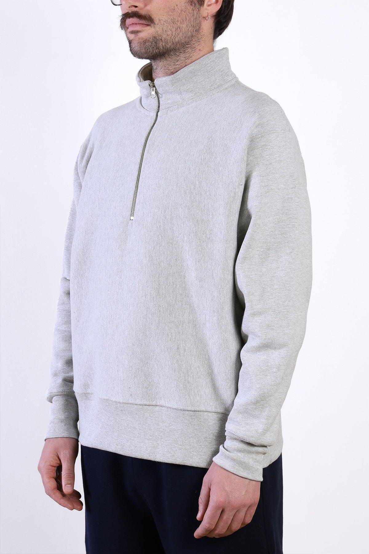 Power Goods - Super Weight Quarter Zip - Heather Grey Product Image