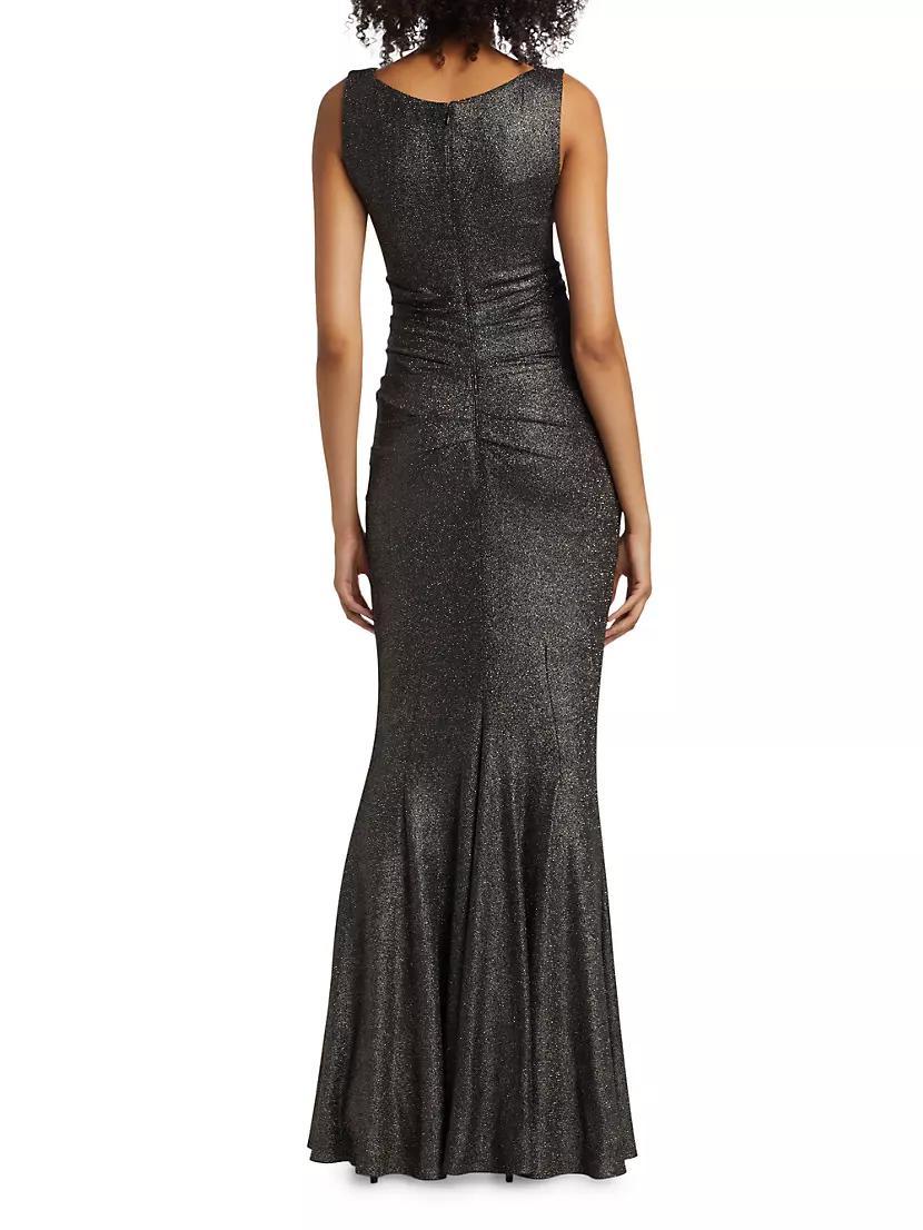 Metallic Jersey Body-Con Gown Product Image