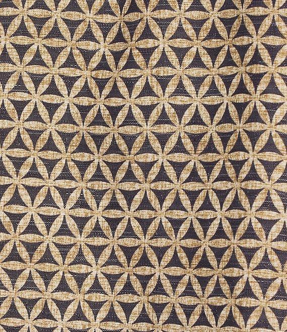 Roundtree & Yorke Short Sleeve Small Geometric Print Sport Shirt Product Image