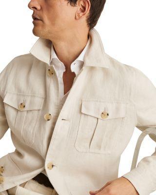 Linen Safari Jacket Product Image