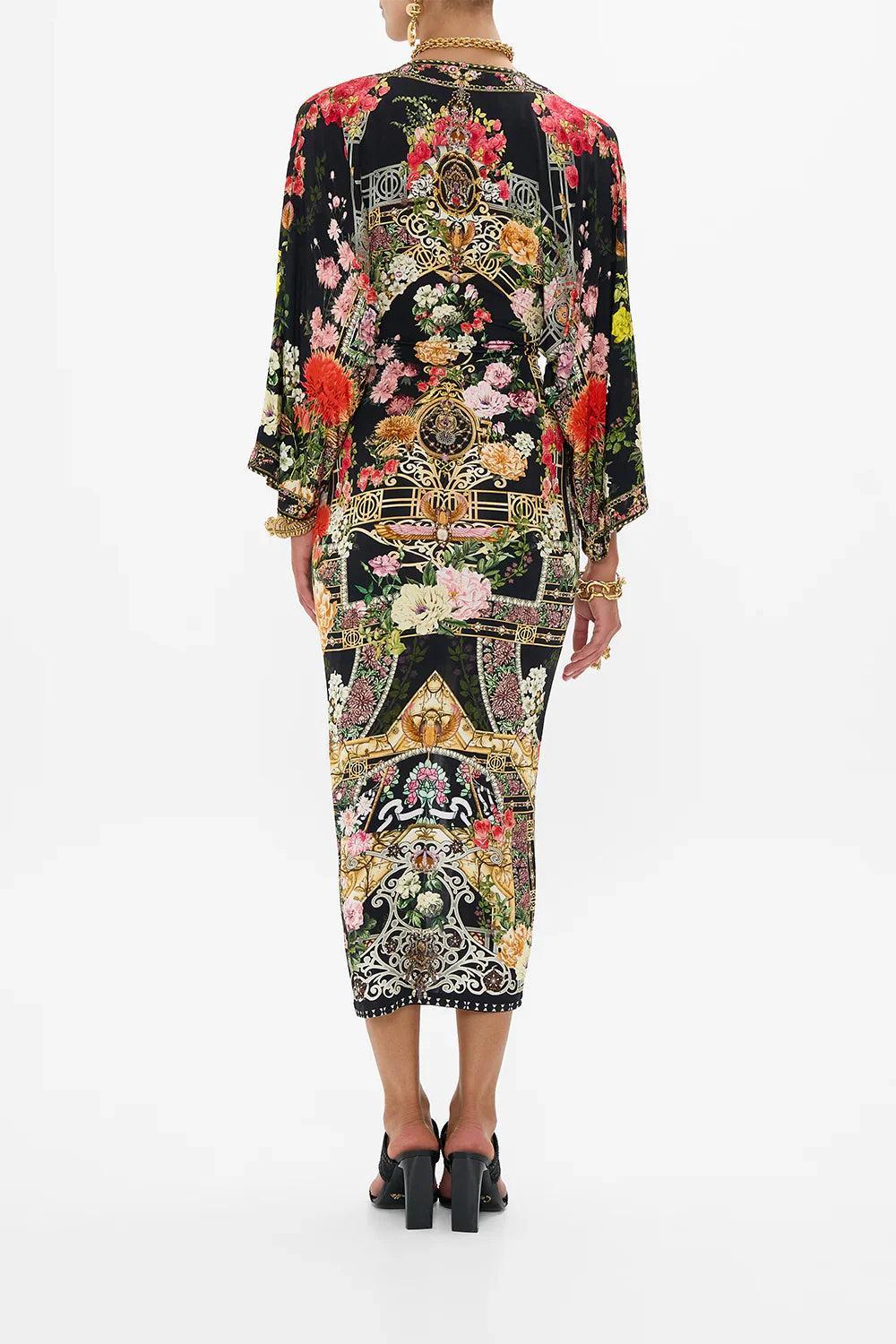 CAMILLA LONG SPLIT FRONT TWIST DRESS Product Image