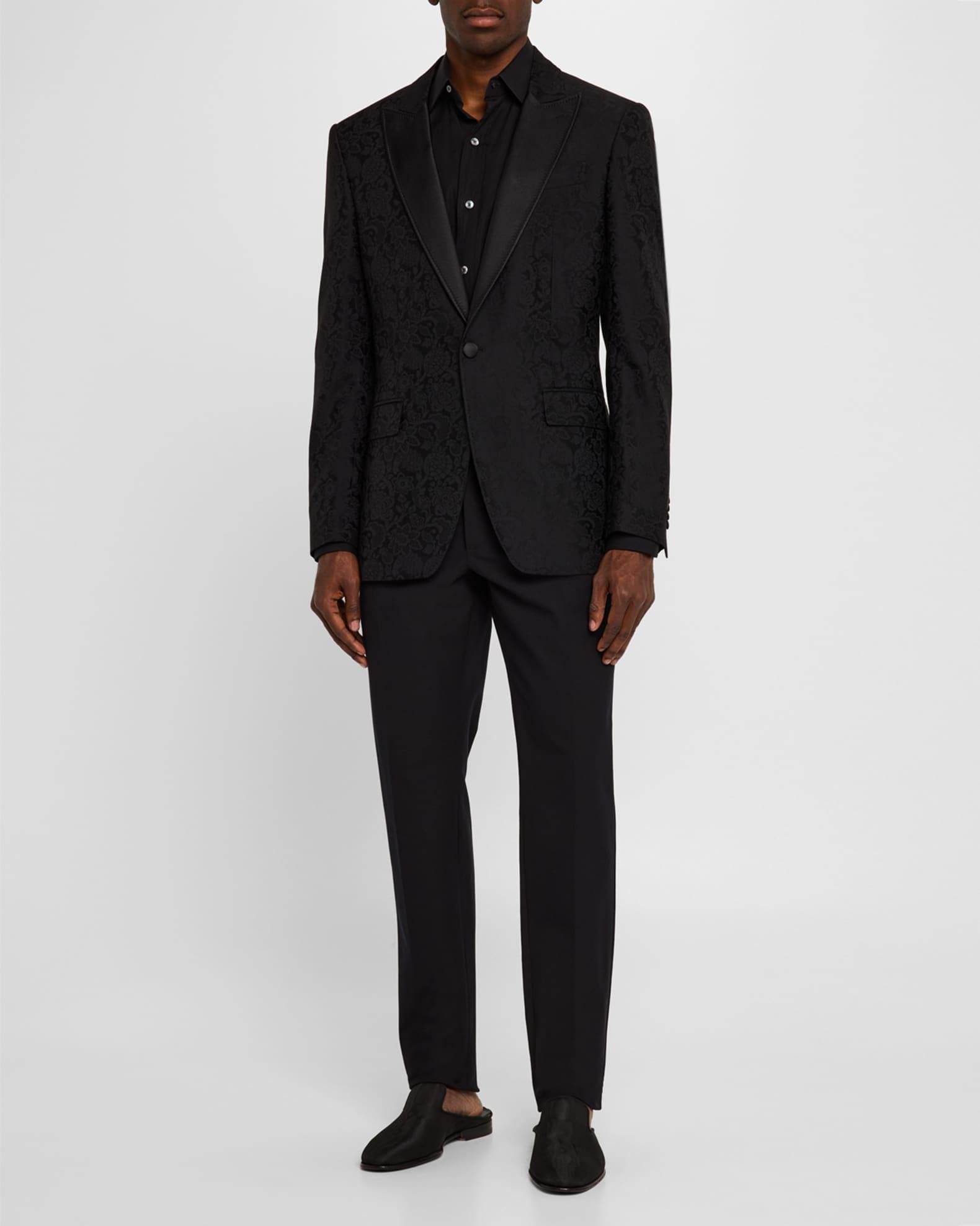 Men's Jacquard Evening Jacket Product Image