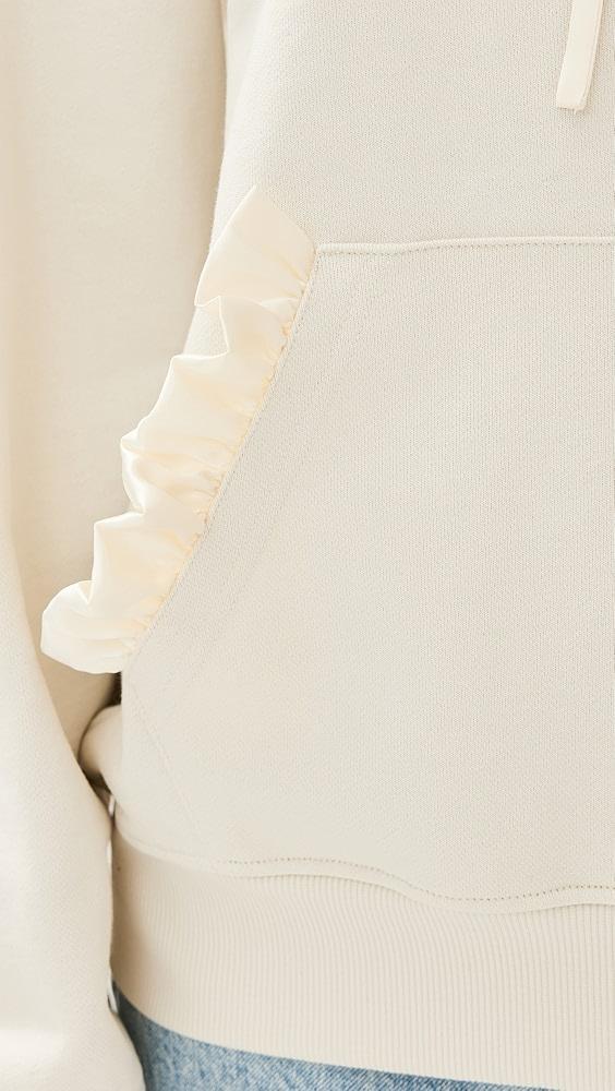 Tanner Fletcher Kit Ruffle Trim Hoodie | Shopbop Product Image