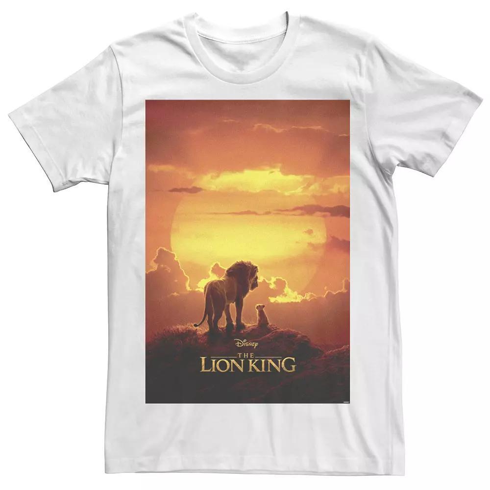 Disney's The Lion King Pride Rock Live Action Movie Poster Men's Tee,  Product Image