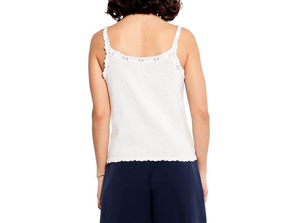 NIC+ZOE Crochet Cami (Paper ) Women's Clothing Product Image