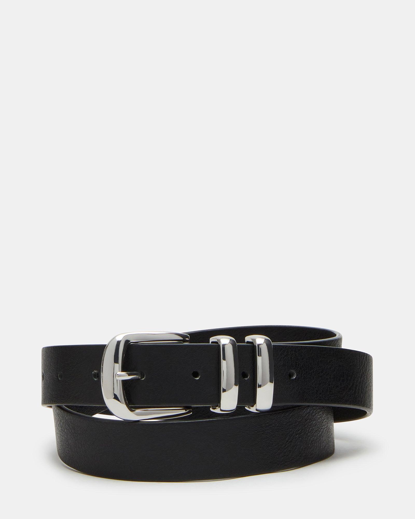 TEXTURED BELT BLACK Female Product Image