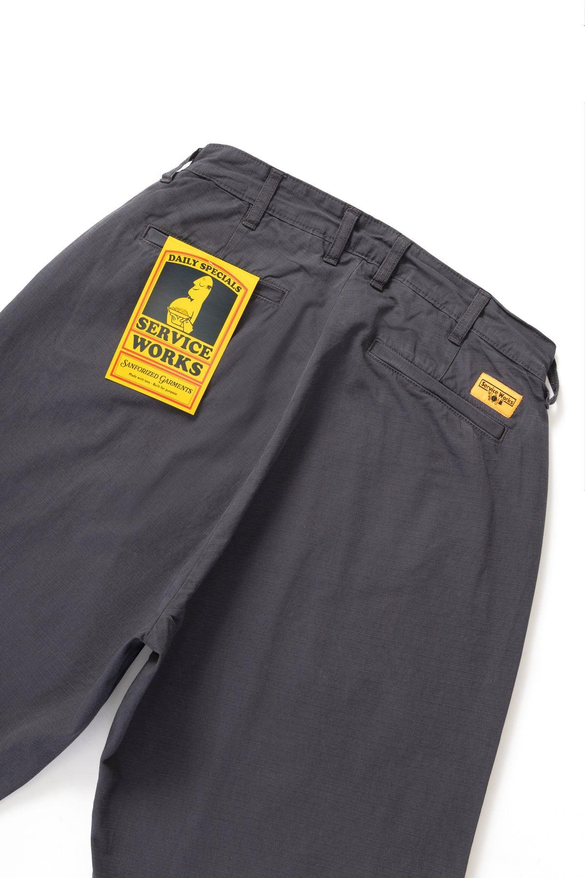 Ripstop Part Timer Pant - Washed Black Product Image