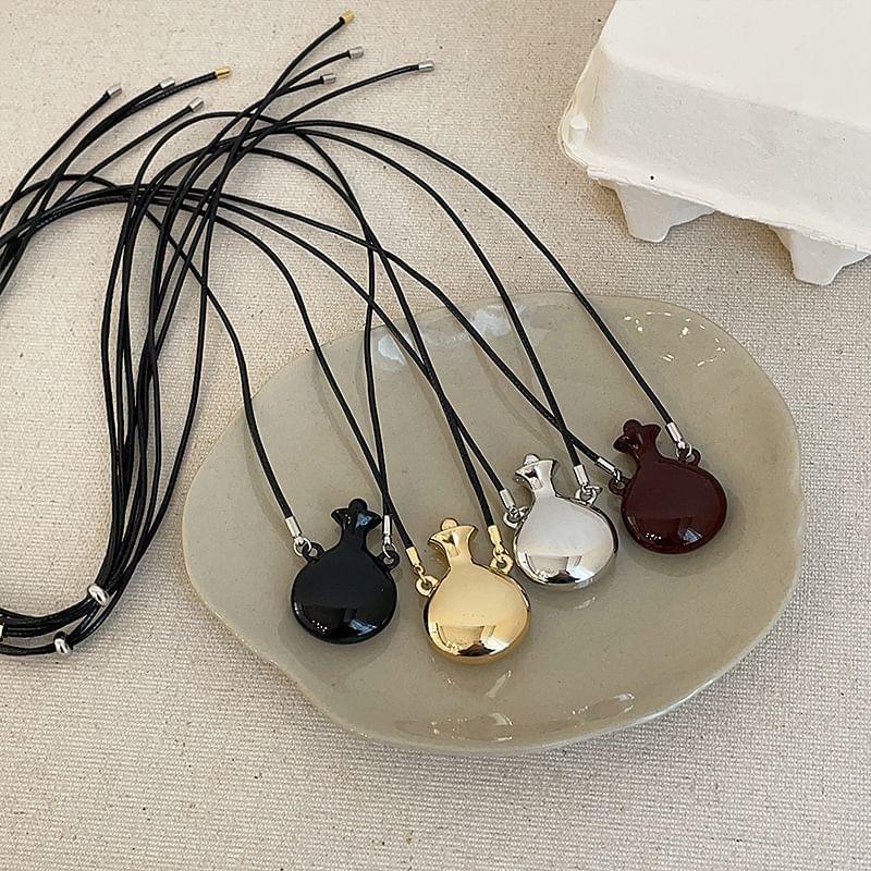 Bottle Pendant Cord Necklace Product Image