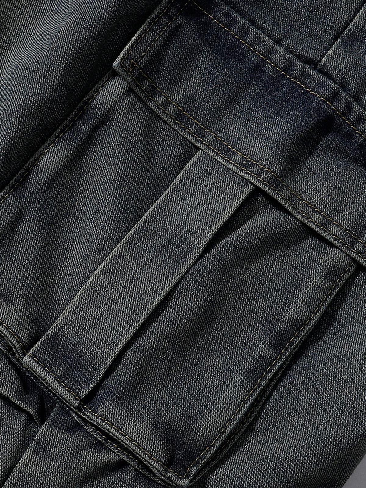 Aelfric Eden Multi Pocket Washed Longline Jorts Product Image