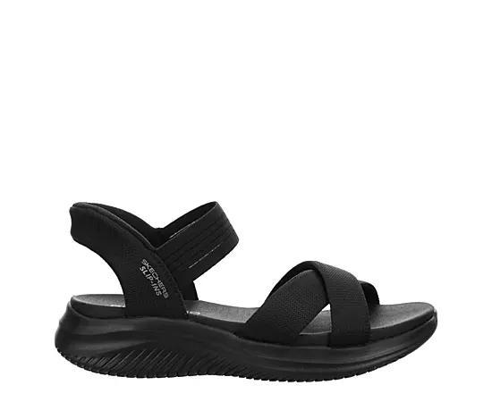 Skechers Womens Slip-Ins Ultra Flex 3.0 Wedge Sandal Product Image